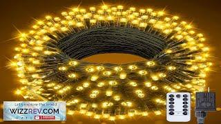 66FT 200 LED Christmas Tree Lights Twinkle Fairy Lights String with 8 Review