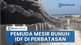 Pemuda Mesir Melawan! Bunuh Pasukan Israel di Perbatasan, Tubuh Tentara IDF Dilindas Pakai Kendaraan