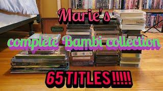 Marie's complete Bambi collection
