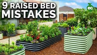 9 Beginner Raised Bed Garden Mistakes to Avoid