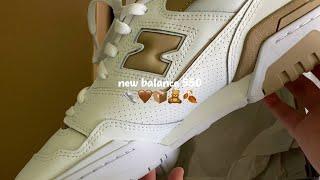 new balance 550’s unboxing 