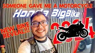 JMAC RECEIVED A NEW MOTORCYCLE | NEW BIKE REVEAL 2024 | THOUGHT IT WAS A SCAM!!