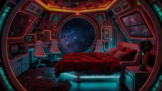 Aurora Dreams  Relax in a Sci-Fi Bedroom in Cosmic Lights & Sounds | Cosmic Relaxation