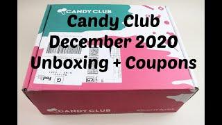 Candy Club December 2020 Unboxing/Tasting + Coupon