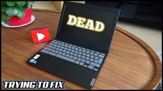LENOVO Chromebook IdeaPad 3 - DEAD - Can I Fix it?