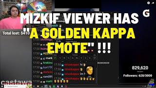 MIZKIF VIEWER HAS GOLDEN KAPPA EMOTE!!