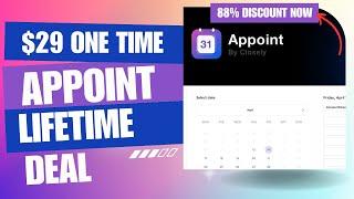 ️🟩️Appoint Lifetime Deal |Streamline Your Meetings Like a Pro ! | $29 Lifetime Deal | 88% Now