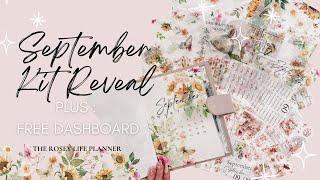 Unboxing my Planner Sticker Subscription Kit for September - The Rosey Life Planner