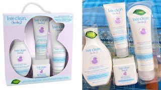 Live clean baby skincare essential gift set