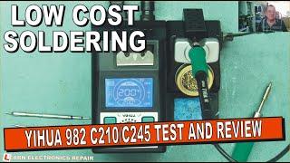 YIHUA 982 Low Cost C245/C210 Soldering Station Test & Review: Good Choice For Hobbyists On A Budget?