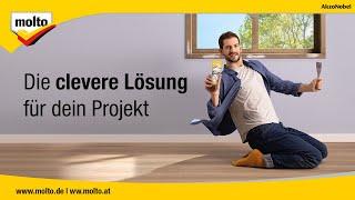 Schadstellen oder Unebenheiten im Holz? Molto: Die clevere Lösung für dein Projekt.