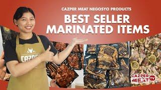 Meats na SWAK pang NEGOSYO - CAZPER MEAT MARINATED ITEMS