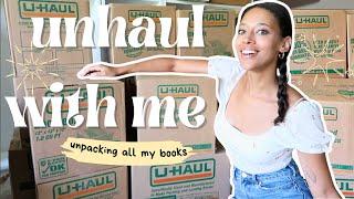 Unhauling Books! || Unhaul and Unpack My Books With Me!