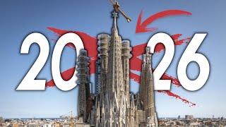 ¿Por qué la SAGRADA FAMILIA NO SE ACABARÁ en 2026? Falta lo más importante | MegaProyectos ES