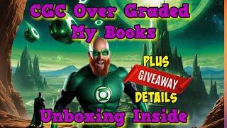 Unboxing My Over Graded CGC Books - CGC Comic Book Unboxing & Graded Comic Collection