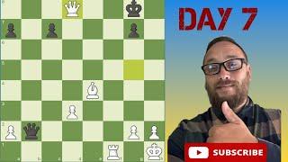 Day-by-Day Chess Progress:My Journey to 1600 ELO Day 7