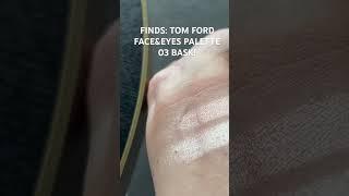 Tom Ford face palette: 03 Bask! Not knew but never old. #promua #tomford #luxurymakeup #tutorials