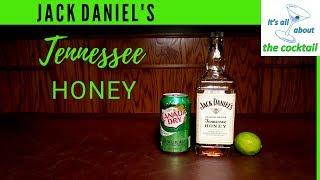 Jack Daniel's Tennessee Honey/it's all about the cocktail/ home bartending / home mixology