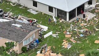 Fort Pierce's Spanish Lakes Country Club ravaged by tornado