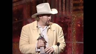 Toby Keith Wins Top Male Vocalist - ACM Awards 2001