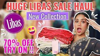 HUGE Libas Sale Haul | New Festive collection | Pakistani style suit, Anarkali suit,office kurta set