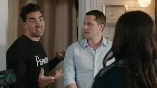 Schitt's Creek 4x02 - David & Patrick & Stevie