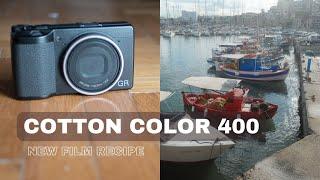 New Film Recipe for Ricoh GR III - Cotton Color 400