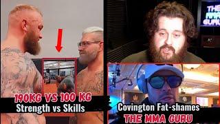 Colby Covington Fat shames The MMA Guru; Gordon Ryan vs  Hafthor Bjornsson Jiu Jitsu Match