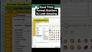 Excel Trick: Format Numbers To Look Amazing.