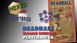 Deadball Second Edition - Playthrough