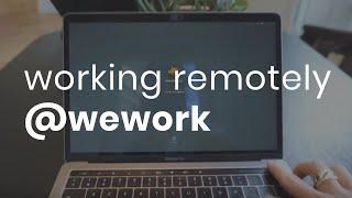  Working remotely @wework Champs-Elysees