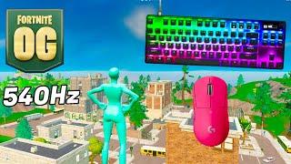 SteelSeries Apex Pro TKL ASMR  Fortnite OG Reload  Satisfying Keyboard Fortnite 360 FPS 4K