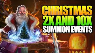 SPECIAL CHRISTMASSUMMON EVENTS!! BOOSTED SUMMONS RAID SHADOW LEGENDS