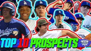 Top 10 Dodgers Prospects! Trades, Hidden Gems, De Paula, Rushing, Frasso, Cartaya & More!