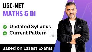 Maths & DI | UGC-NET-Paper 1 | Updated Syllabus | For June 2025