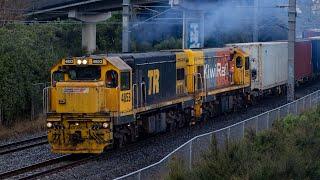 KiwiRail's DC and DFB class at work (4K)