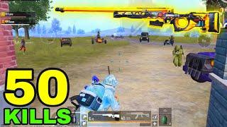 50 KILLS - NEW WORLD RECORD!! | DUO vs SQUADS | PUBG MOBILE