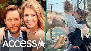 Katherine Schwarzenegger & Chris Pratt's Daughter Lyla's Pony Playdate