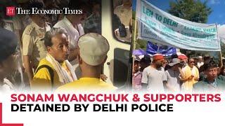 Delhi Police detains Sonam Wangchuk, 120 more amid protests for Ladakh’s sixth schedule rights