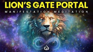 Lion's Gate Portal: 888 HZ Manifestation Meditation