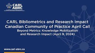 Beyond Metrics: Knowledge Mobilization and Research Impact