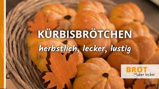 Kürbisbrötchen - herbstlich, lecker, lustig