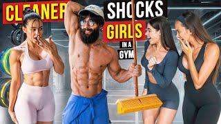 She can't say No to CLEANER  | Anatoly GYM PRANK #30