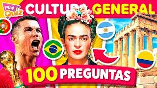 100 Preguntas de Cultura general  #4 ¿Cuánto Sabes?  Play Quiz de Cultura | Preguntas y Respuestas