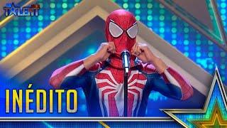 El SPIDERMAN de BARCELONA que deja CONFUNDIDO al jurado | Inéditos | Got Talent 2022