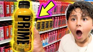 GOLD PRIME BOTTLE HYDRATION DRINK HUNT | PRIME DRINK HYDTRATION HUNT