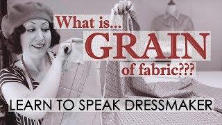 What is the grain of fabric? What is the grainline? And how to find and use it! - Sewing Terminology