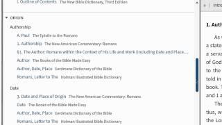 Logos 6 Bible Book Guides | Logos Bible Software