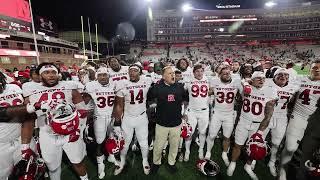 Rutgers football sings after beating Maryland