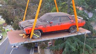 Aussie Muscle Car Barn Find & Rescue! Mission Impossible....Almost.